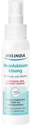 MILINDA H�nde- und Fl�chen Desinfektions-L�sung 120 ml von Dr. Theiss Naturwaren GmbH