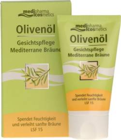 OLIVENÖL Gesichtspflege Creme mediterrane Bräune von Dr. Theiss Naturwaren GmbH