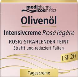 OLIVENÖL INTENSIVCREME Rose legere LSF 20 50 ml von Dr. Theiss Naturwaren GmbH