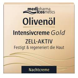 Olivenöl Intensivcreme Gold Zell-aktiv Nachtcreme von Dr. Theiss Naturwaren GmbH