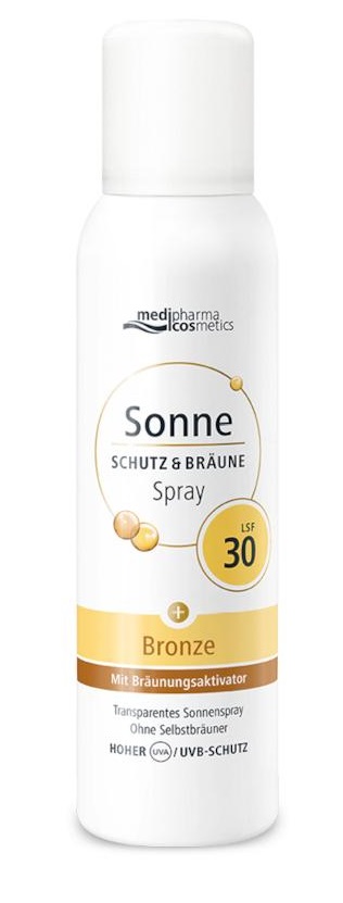medipharma cosmetics Sonne SCHUTZ & BRÄUNE LSF 30 Aerosol-Spray von Dr. Theiss Naturwaren GmbH