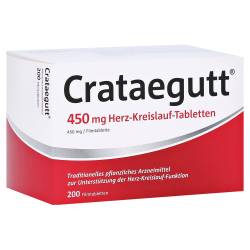 "Crataegutt 450mg Herz-Kreislauf-Tabletten Filmtabletten 200 Stück" von "Dr. Willmar Schwabe GmbH & Co. KG"