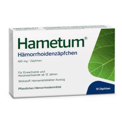 Hametum Hämorrhoidenzäpfchen von Dr. Willmar Schwabe GmbH & Co. KG