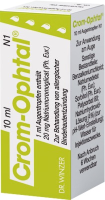 Crom Ophtal Augentropfen von Dr. Winzer Pharma GmbH