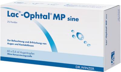 LAC OPHTAL MP sine Augentropfen 60X0.6 ml von Dr. Winzer Pharma GmbH