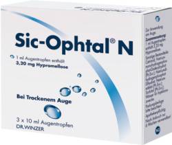 SIC OPHTAL N Augentropfen 3X10 ml von Dr. Winzer Pharma GmbH