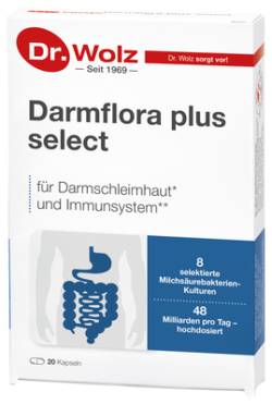 DARMFLORA plus select Kapseln 20 St von Dr. Wolz Zell GmbH