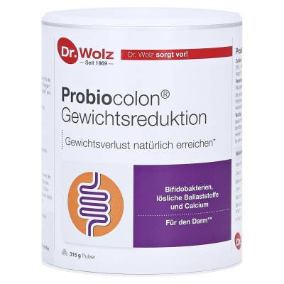 "PROBIOCOLON Gewichtsreduktion Dr.Wolz Pulver 315 Gramm" von "Dr. Wolz Zell GmbH"