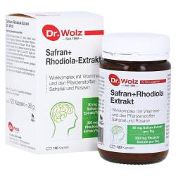 "SAFRAN+RHODIOLA-Extrakt Dr.Wolz Kapseln 120 Stück" von "Dr. Wolz Zell GmbH"