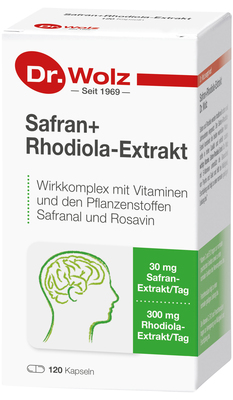 SAFRAN+RHODIOLA-Extrakt Dr.Wolz Kapseln 33 g von Dr. Wolz Zell GmbH