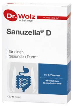 SANUZELLA D Zellulose Kapseln 19 g von Dr. Wolz Zell GmbH