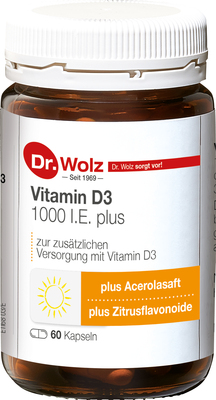VITAMIN D3 1.000 I.E. plus Dr.Wolz Kapseln 17 g von Dr. Wolz Zell GmbH