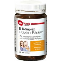B Komplex + Biotin + Folsäure von Dr. Wolz