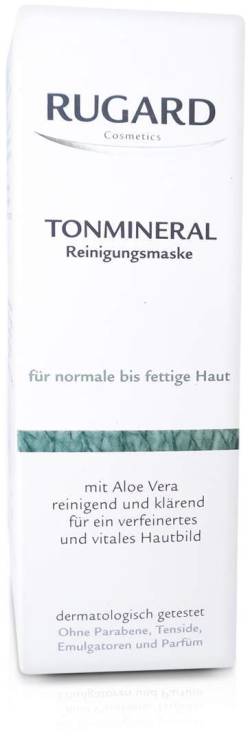 Rugard Tonmineral Reinig.Maske F.Norm.-Fet.Haut von Dr.B.Scheffler Nachf. GmbH