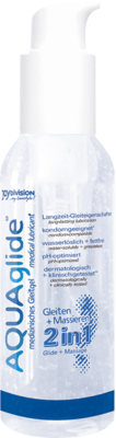 AQUAGLIDE 2in1 Gleit- u.Massagemittel 125 ml von Dr.Dagmar Lohmann pharma + medical GmbH