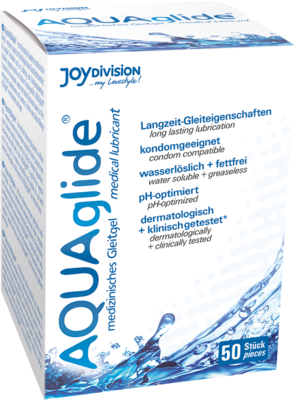 AQUAGLIDE Gel 50 St von Dr.Dagmar Lohmann pharma + medical GmbH
