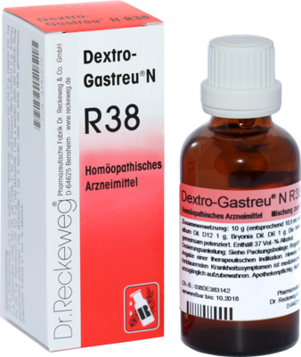 DEXTRO-GASTREU N R38 Mischung 22 ml von Dr.RECKEWEG & Co. GmbH