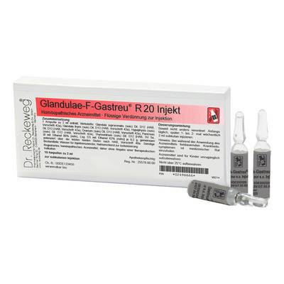 GLANDULAE-F-Gastreu R20 Injekt Ampullen 10X2 ml von Dr.RECKEWEG & Co. GmbH