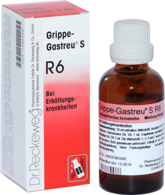 GRIPPE-GASTREU S R6 Mischung 50 ml von Dr.RECKEWEG & Co. GmbH