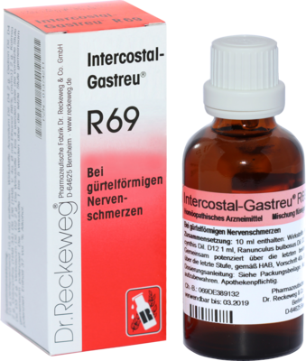 INTERCOSTAL-Gastreu R69 Tropfen zum Einnehmen 22 ml von Dr.RECKEWEG & Co. GmbH