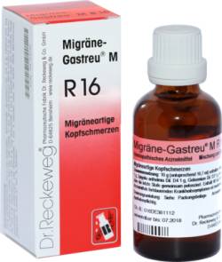 MIGR�NE-GASTREU M R16 Mischung 22 ml von Dr.RECKEWEG & Co. GmbH