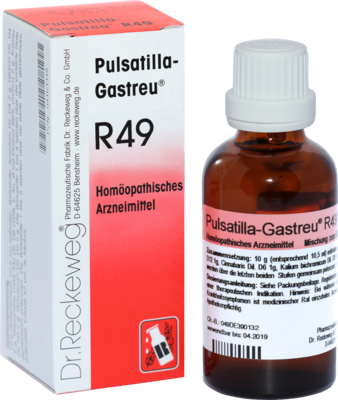 PULSATILLA-GASTREU R49 Mischung 50 ml von Dr.RECKEWEG & Co. GmbH