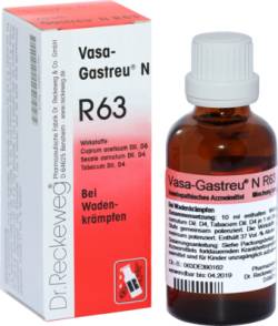 VASA-GASTREU N R63 Mischung 50 ml von Dr.RECKEWEG & Co. GmbH