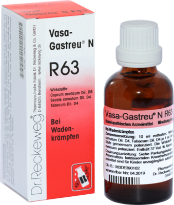 VASA-GASTREU N R63 Mischung 50 ml von Dr.RECKEWEG & Co. GmbH