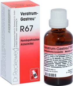 VERATRUM-GASTREU R67 Mischung 22 ml von Dr.RECKEWEG & Co. GmbH