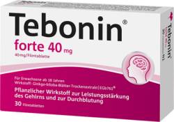 TEBONIN forte 40 mg Filmtabletten 30 St von Dr.Willmar Schwabe GmbH & Co.KG