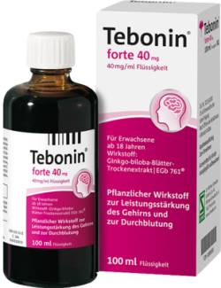 TEBONIN forte 40 mg L�sung 100 ml von Dr.Willmar Schwabe GmbH & Co.KG