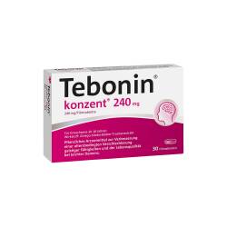 Tebonin konzent 240 mg 30 St Filmtabletten von Dr. Willmar Schwabe GmbH & Co. KG