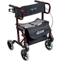 Diamond Deluxe Drive Medical *Rollator und Transportrollstuhl* 2in1 Rollstuhl von Drive
