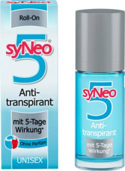 SYNEO 5 Deo Antitranspirant Roll-on 50 ml von THOMAS BRUNNER HYGIENE GmbH