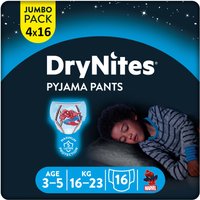 Huggies DryNites Windeln für Jungen 3-5 Jahre (16-23kg) Jumbo Monatspack von DryNites