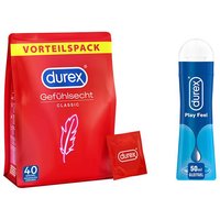 Durex® Gefülsecht hauchzarte Kondome + Durex® play Feel von Durex