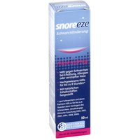 Snoreeze Schnarchlinderung Nasenspray von EB Vertrieb