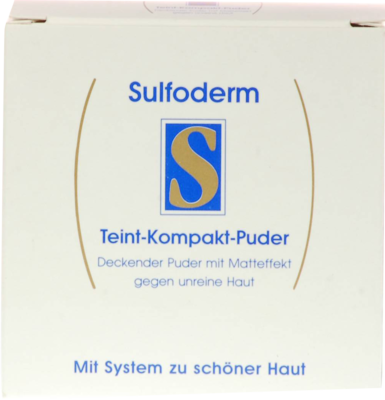 SULFODERM S Teint Kompakt Puder 10 g von ECOS Vertriebs GmbH