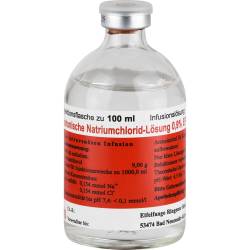 Isotonische Natriumchlorid-Lösung 0,9% EIFELFANGO 20 X 100 ml Infusionslösung von EIFELFANGO GmbH & Co. KG