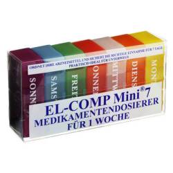 MEDIKAMENTENDOSIERER EL-COMP mini 7 Kunststoffbox 1 St von EL-COMP