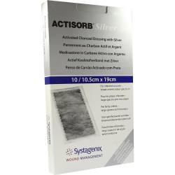 ACTISORB 220 Silver 10,5x19 cm steril Kompressen von EMRA-MED Arzneimittel GmbH