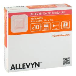 "ALLEVYN Gentle Border Lite 5x5 cm Schaumverb. 10 Stück" von "EMRA-MED Arzneimittel GmbH"
