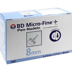 BD MICRO-FINE+ 8 Pen-Nadeln 0,25x8 mm von EMRA-MED Arzneimittel GmbH