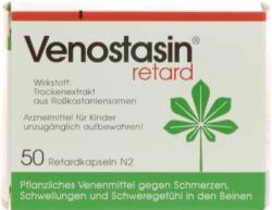 VENOSTASIN retard 50 mg Hartkapsel retardiert 50 St von EMRA-MED Arzneimittel GmbH