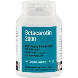 BETACAROTIN 2000 Kapseln von ENDIMA Vertriebsgesellschaft mbH