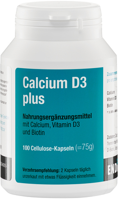 CALCIUM D3 Plus Kapseln 75 g von ENDIMA Vertriebsgesellschaft mbH