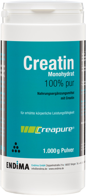 CREATIN MONOHYDRAT 100% Pur Pulver 1000 g von ENDIMA Vertriebsgesellschaft mbH