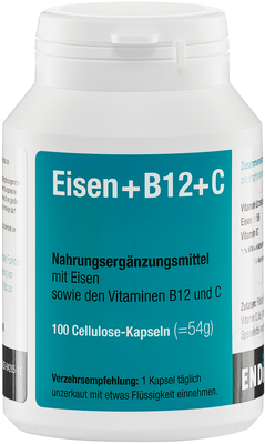 EISEN+B12+C Kapseln 54 g von ENDIMA Vertriebsgesellschaft mbH