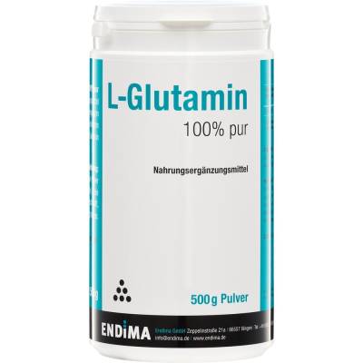 L-GLUTAMIN 100% Pur Pulver von ENDIMA Vertriebsgesellschaft mbH