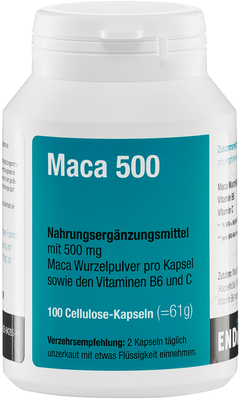 MACA 500 Kapseln 61 g von ENDIMA Vertriebsgesellschaft mbH